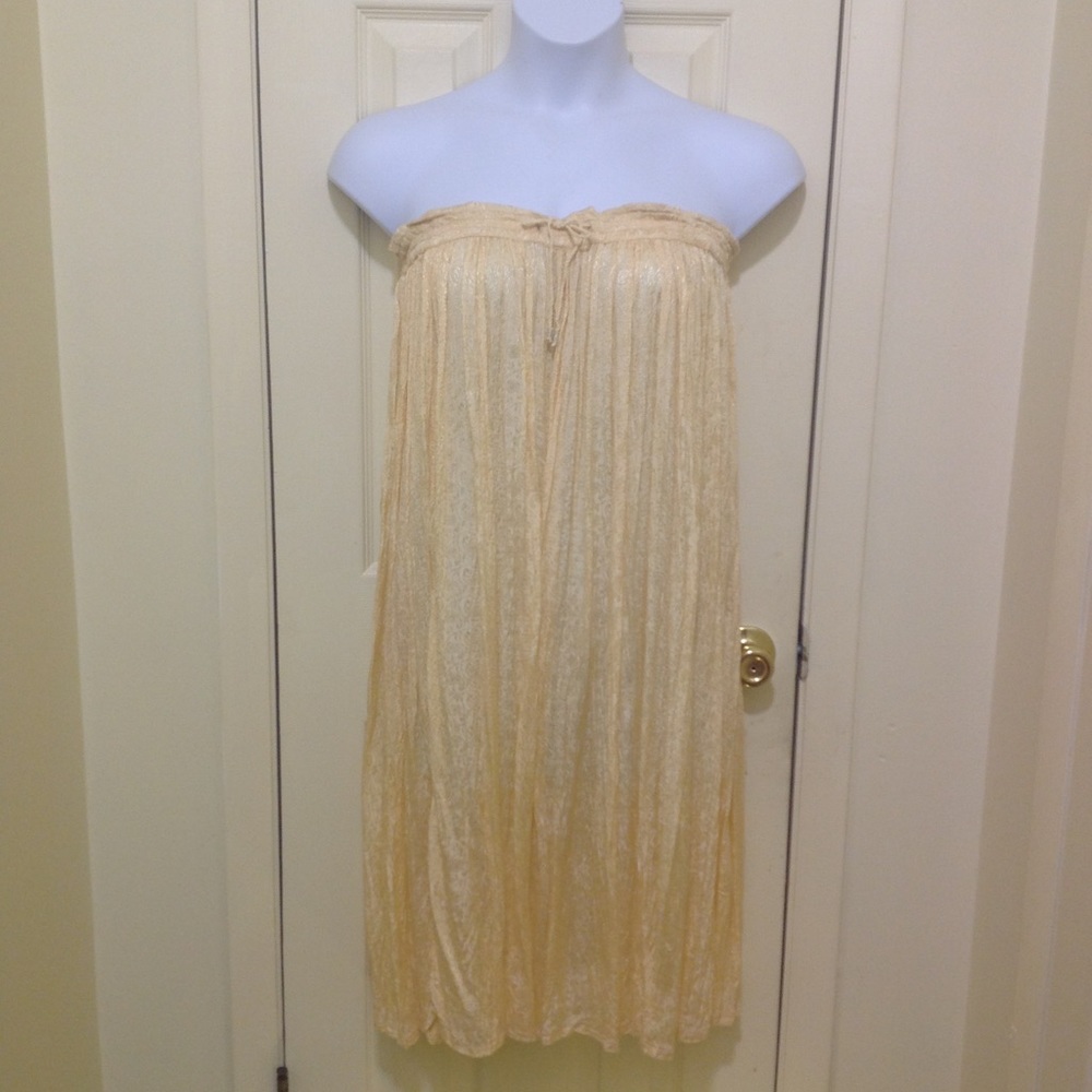 Just Class Broomstick Crinkle Coverup/Sundress